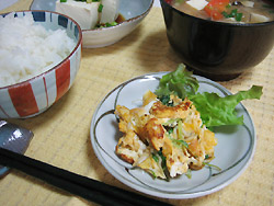シラス入り炒り玉子